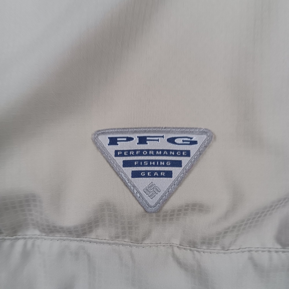 Columbia Fishing Shirt Tamiami II Men 3X Tan Vented Ripstop PFG FS7253 - Picture 11 of 12